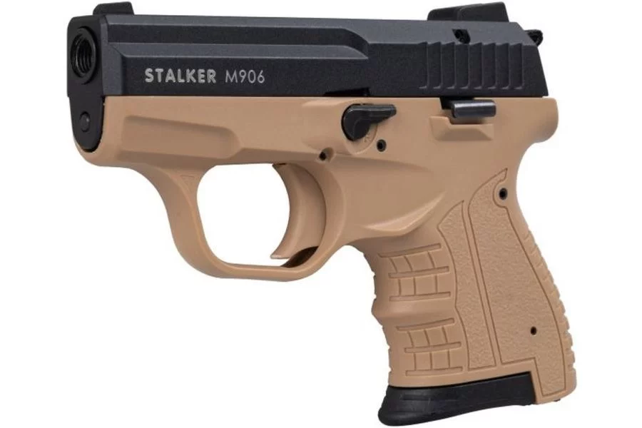 Zdjęcie produktu Pistolet hukowy STALKER M906 FDE brown kal. do 6 mm