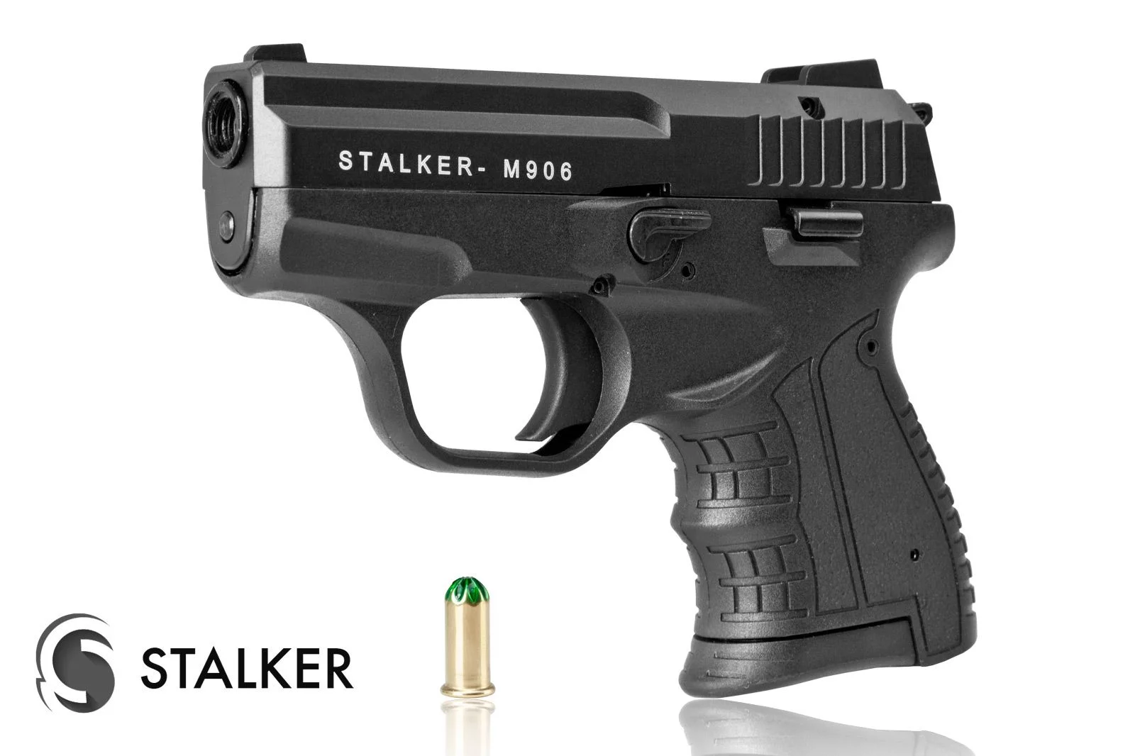 Zdjęcie produktu Pistolet hukowy STALKER M906 kal. do 6 mm czarny (M906MBP)