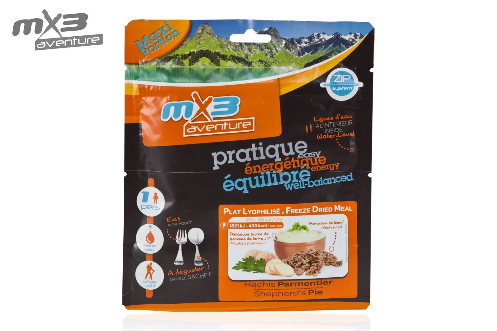 Zdjęcie produktu Jedzenie liofilizowane MX3 Aventure - Shepherd's Pie - zapiekane ziemniaki z wołowiną