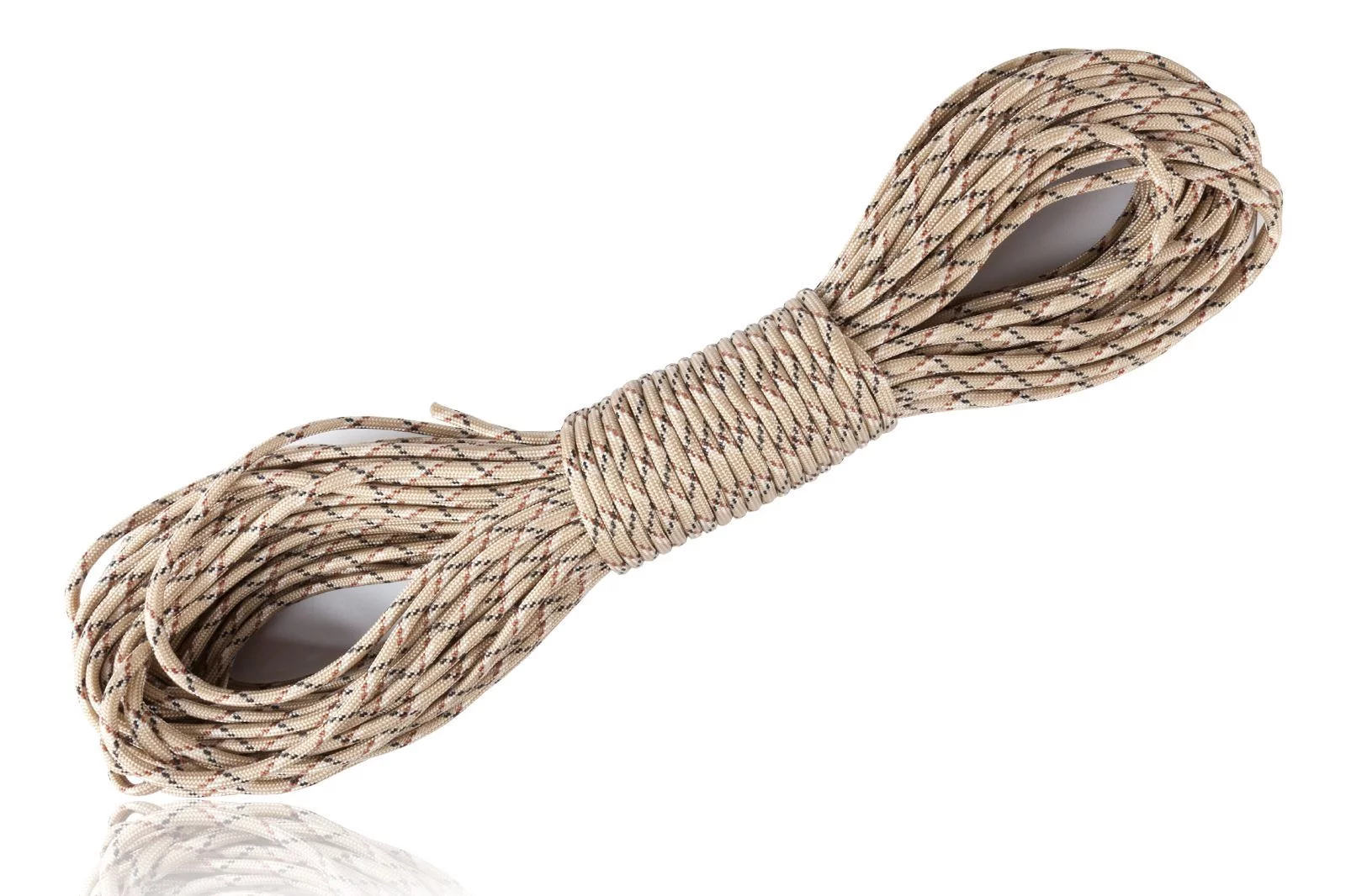 Zdjęcie produktu Paracord 550, linka spadochronowa, 30m, kolor 23 Desert Camo