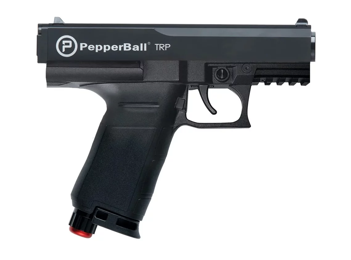 Zdjęcie produktu Pistolet na kule gumowe i pieprzowe PepperBall TRP czarny kal.68 (39431)