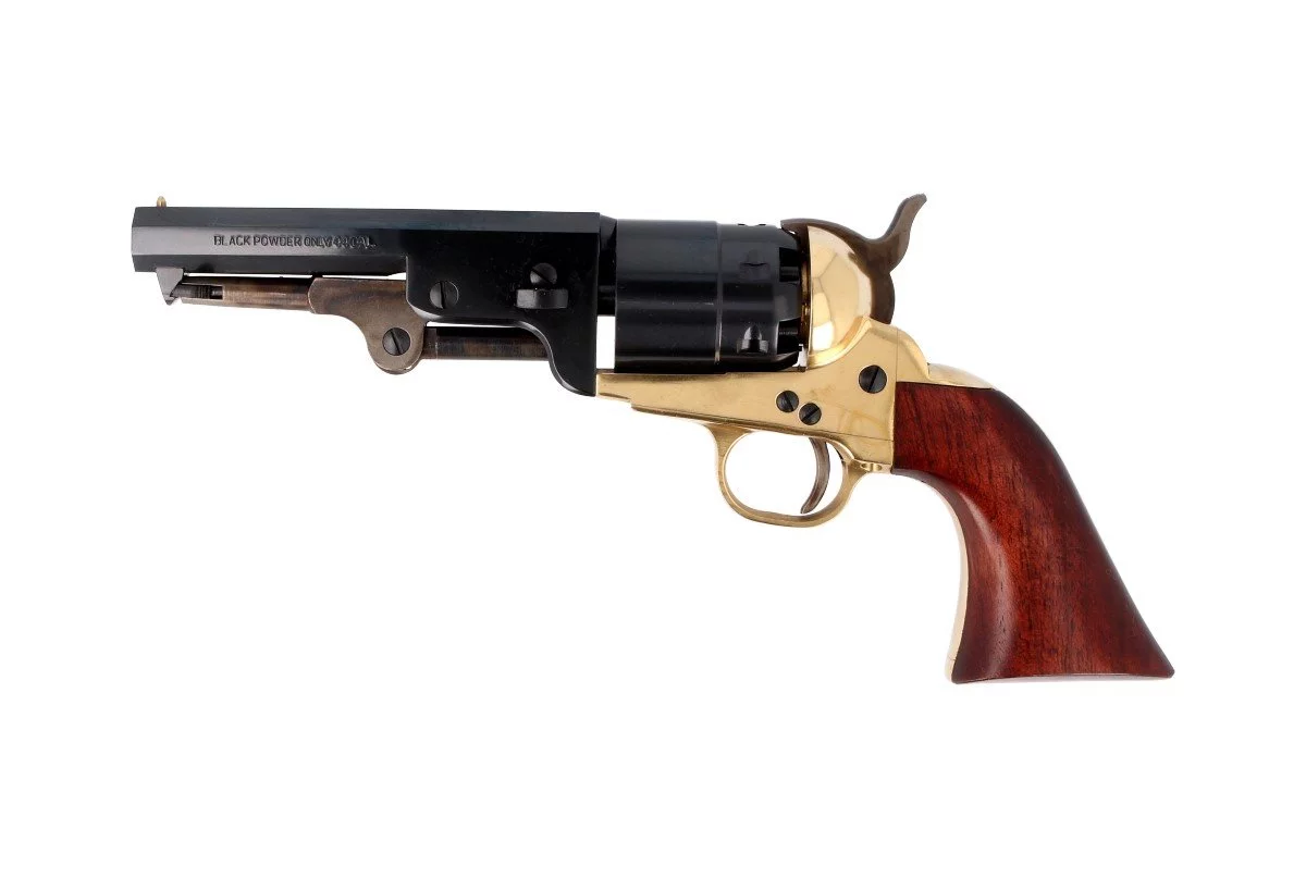 Zdjęcie produktu Rewolwer czarnoprochowy Pietta Reb Nord Navy Sheriff kal.44 lufa 5" 1851 (RNS44)