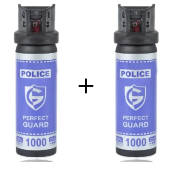 Zdjęcie produktu 2x Gaz pieprzowy Police Perfect Guard 1000 - 55 ml. żel (pg.1000)