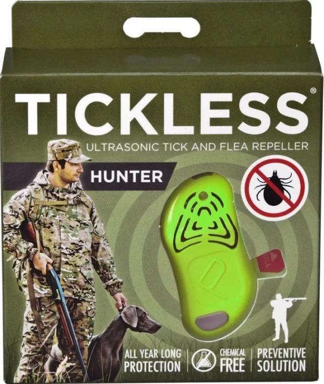 Zdjęcie produktu TICKLESS ultradźwiękowy na kleszcze, dla myśliwych HUNTER, zielony
