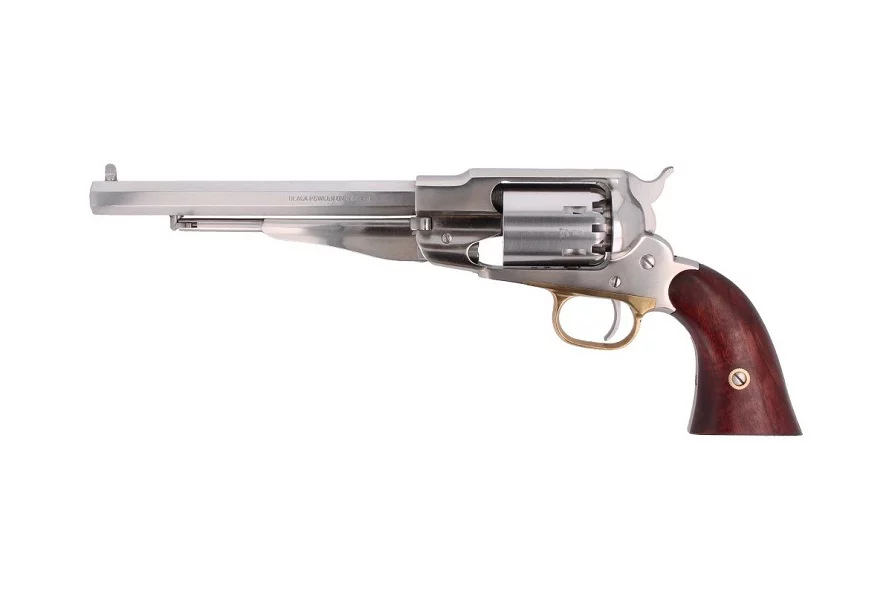 Zdjęcie produktu Rewolwer czarnoprochowy Pietta Remington Texas INOX .44 8" 1858 (RGS44)