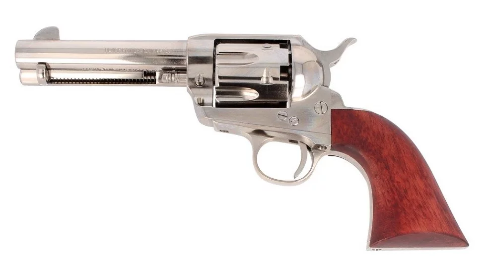 Zdjęcie produktu Rewolwer czarnoprochowy Pietta Colt Peacemaker 4,3/4 k.44 steel chrom ( SA73-203 )