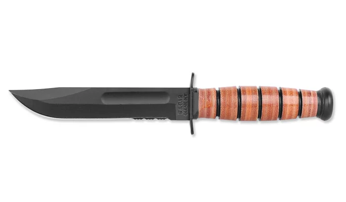 Nóż KA-BAR 1217 Short USMC Serrated 