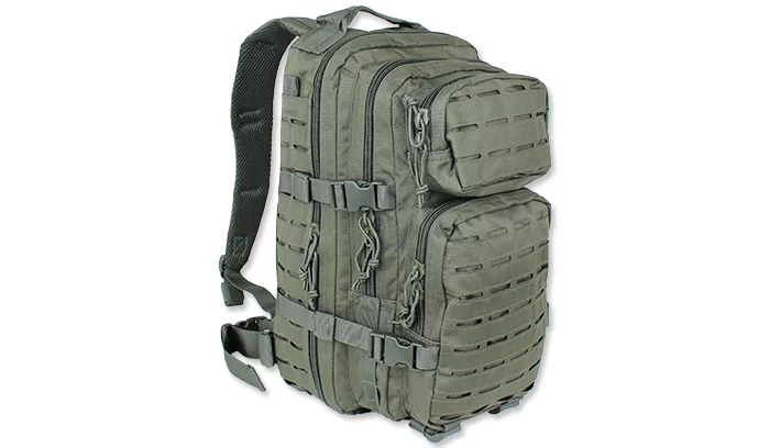 Zdjęcie produktu Plecak Mil-Tec Small Assault Pack 20 l. Laser Cut - Zielony OD - 14002601 