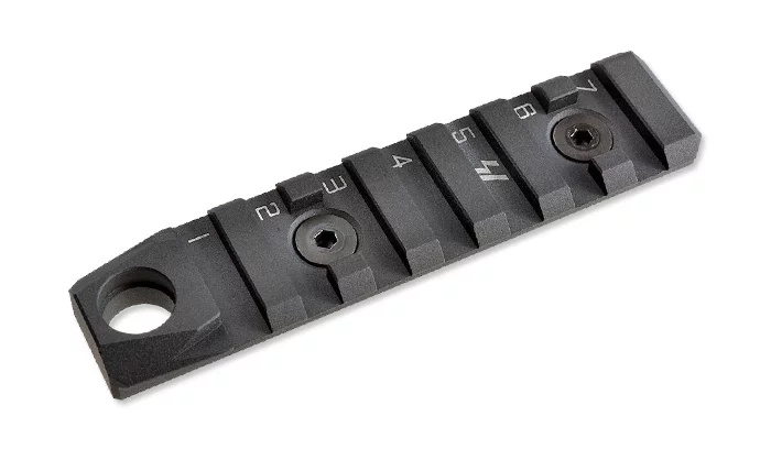 Szyna LINK KeyMod &amp; M-Lok Rail 7 Slots QD - Czarny - Strike Industries