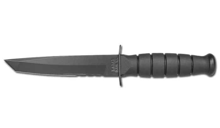 Zdjęcie produktu Nóż KA-BAR Short Tanto Black Serrated 