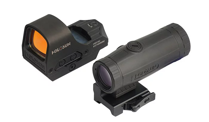 Zdjęcie produktu Zestaw Kolimator 510C & Powiększalnik HM3X - Holosun