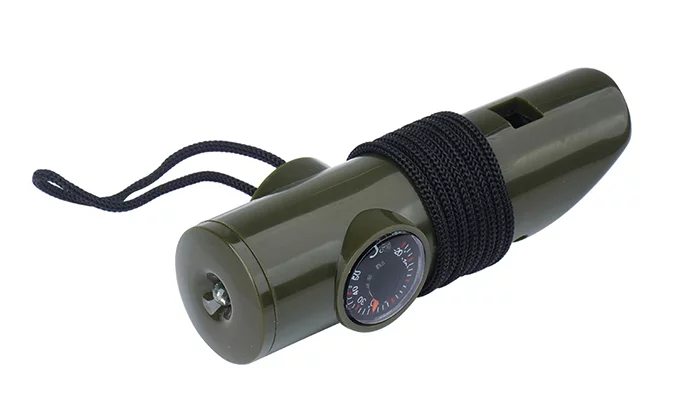 Zdjęcie produktu Gwizdek survivalowy Mil-Tec 6w1 - Zielony - 16328401