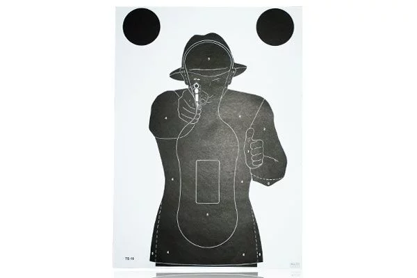 Zdjęcie produktu Tarcze strzeleckie, sylwetkowe TS-10 Francuz - kpl. 10 szt.