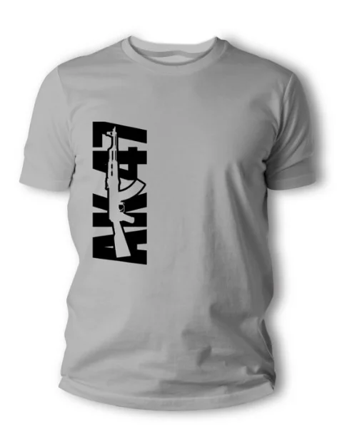 Zdjęcie produktu Koszulka T-shirt Tigerwood AK 47 szara (TW.AK47-SZA.H)