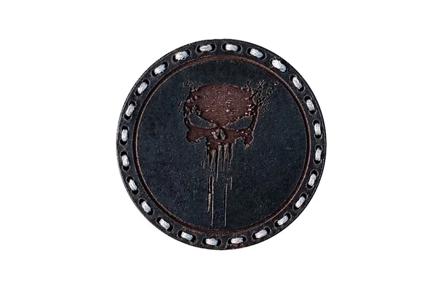 Zdjęcie produktu Naszywka Path Tigerwood skórzana PUNISHER czarna