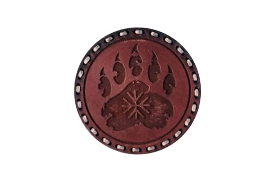 Zdjęcie produktu Naszywka Path Tigerwood skórzana Szepty Puszczy BRN 