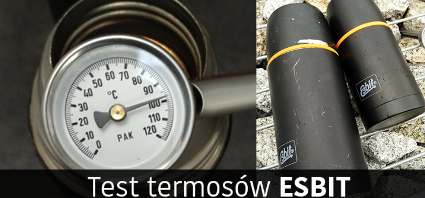 Termosy Esbit – testy w terenie